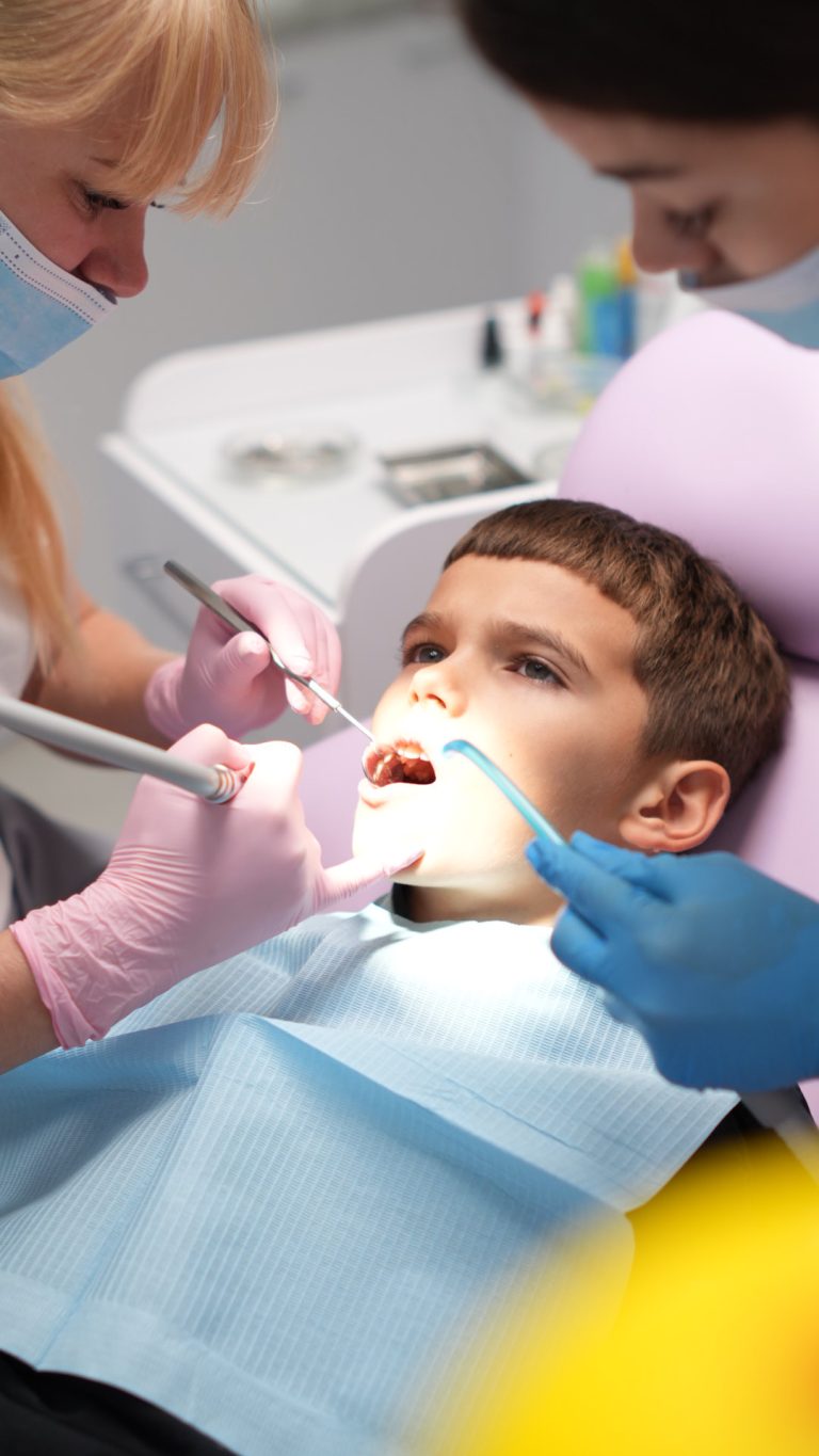 curing teeth of the child 2
