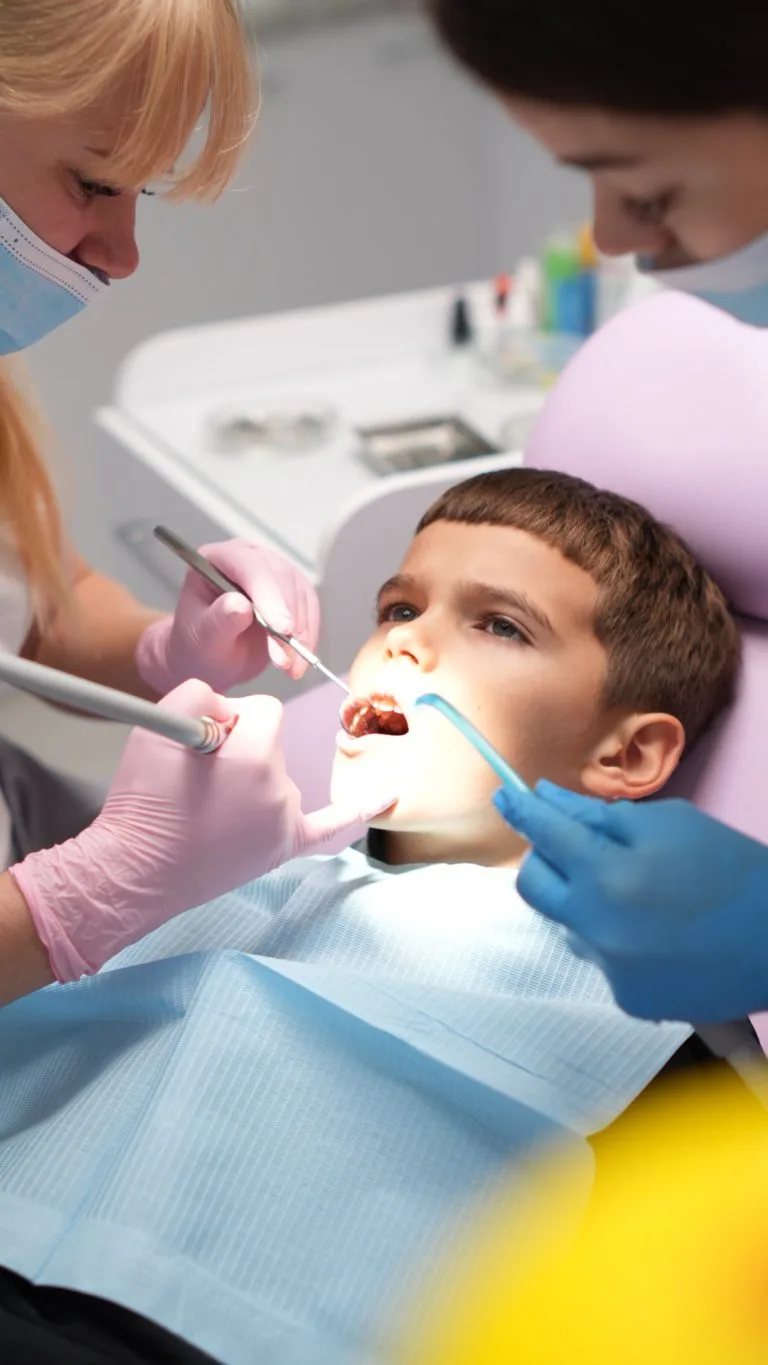 curing teeth of the child 2
