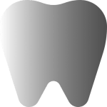 darkened tooth